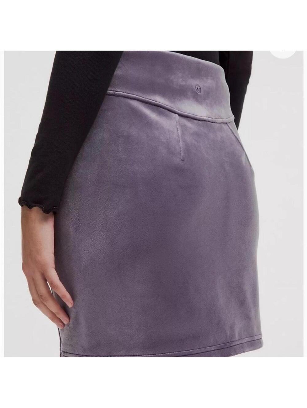 Lululemon Scuba HR Mini Skirt Velvet Nightfall NWT